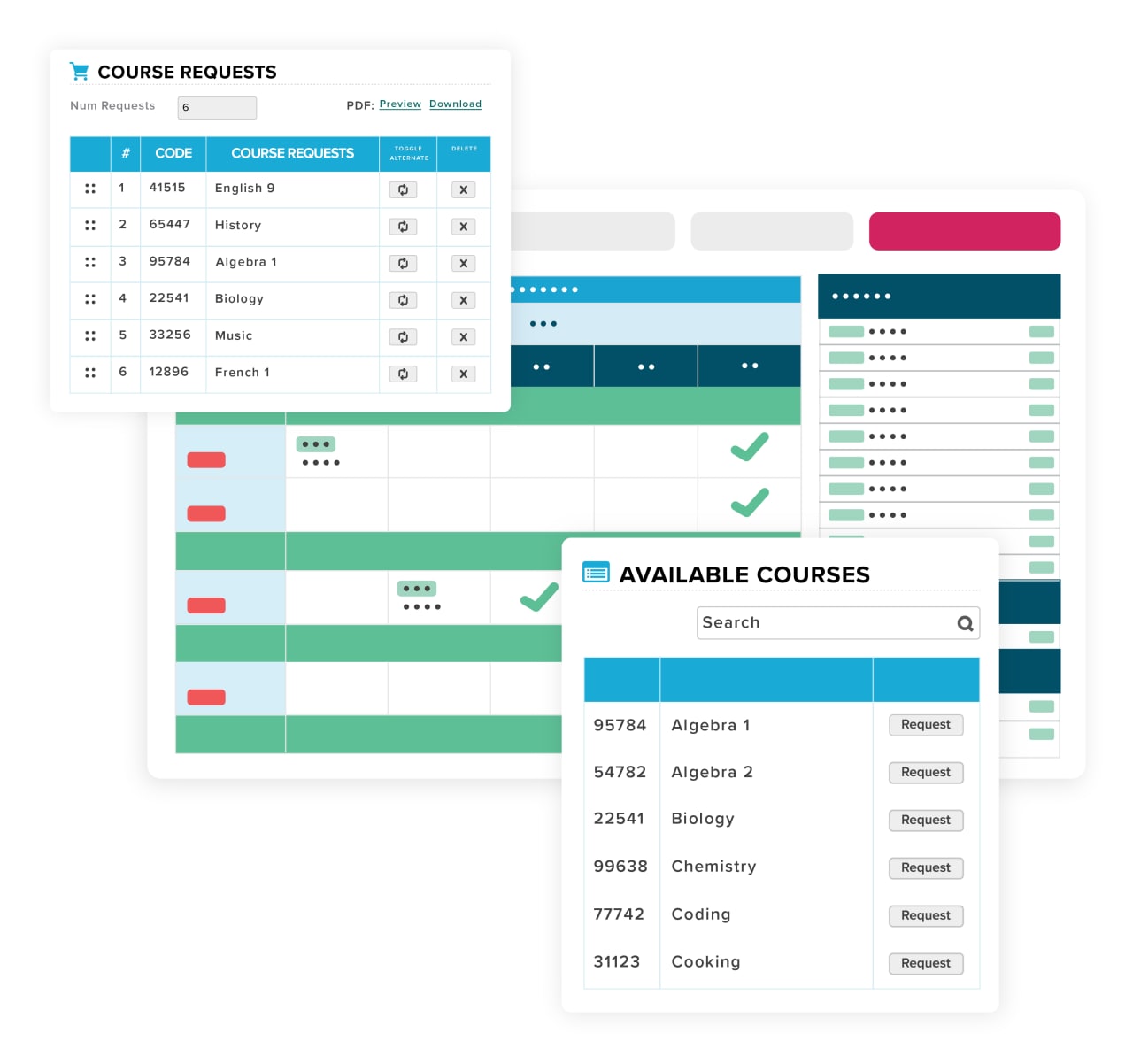 Orchestra Master Scheduler by QuickSchools, the only student scheduling software your school needs